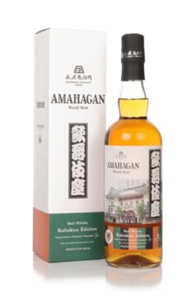 amahagan world malt kabukiza limited edition 700ml bottle - Japanese Whisky whisky