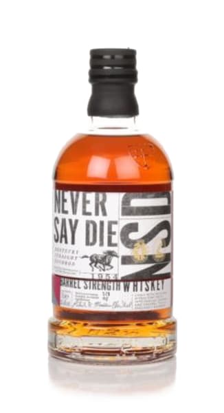 never say die barrel strength whiskey (barrel no.5) - master of malt exclusive 700ml bottle - American Whiskey whisky