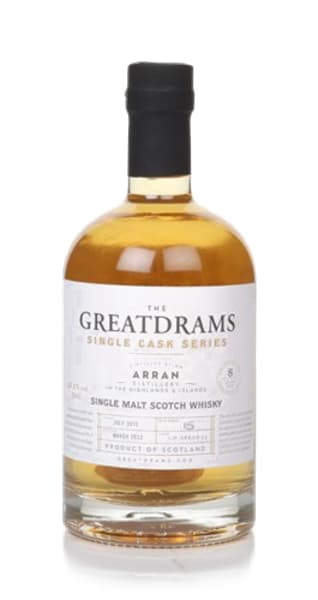 Arran 8 Year Old 2013 (Cask Gd-arran-13) - Single Cask Series (Greatdrams) 500ml bottle - Scotch Whisky whisky