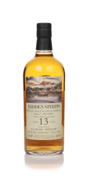 Auchroisk 13 Year Old 2008 (Cask Ak822) - Hidden Spirits 700ml bottle - Scotch Whisky whisky