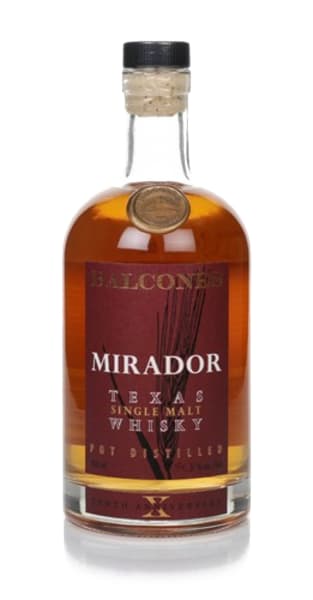 Balcones Mirador Texas Single Malt Whisky - Tenth Anniversary 700ml bottle - American Whiskey whisky