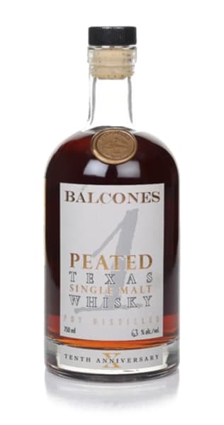 Balcones Peated Texas Single Malt - Tenth Anniversary 750ml bottle - American Whiskey whisky
