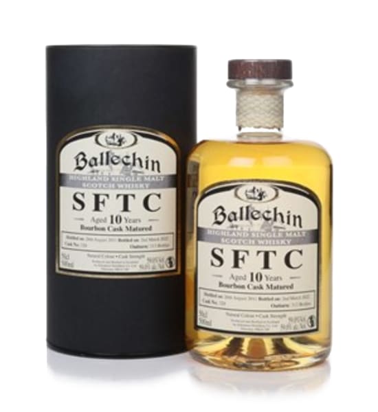 Ballechin 10 Year Old 2009 (Cask 328) - Straight From The Cask 500ml bottle - Scotch Whisky whisky