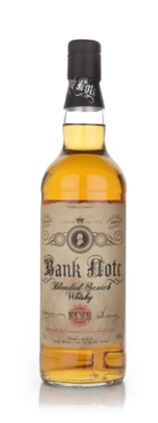 Bank Note 5 Year Old Blended Whisky 700ml bottle - Scotch Whisky whisky