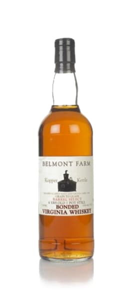 Belmont Farm Kopper Kettle Bonded Virginia Whiskey 700ml bottle - American Whiskey whisky