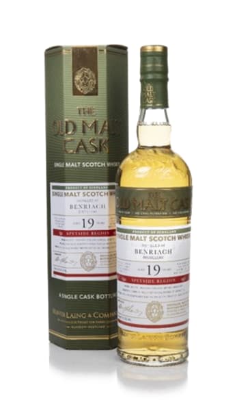Benriach 19 Year Old 2001 (cask 18097) - Old Malt Cask (Hunter Laing) 700ml bottle - Scotch Whisky whisky