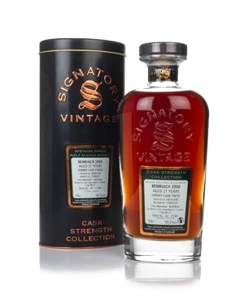 Benriach 21 Year Old 2000 (cask 6) - Cask Strength Collection (Signatory) 700ml bottle - Scotch Whisky whisky