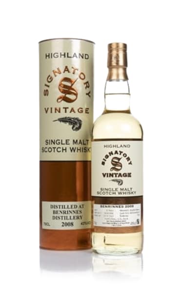 Benrinnes 13 Year Old 2008 (casks 800308 & 800309) - Signatory 700ml bottle - Scotch Whisky whisky