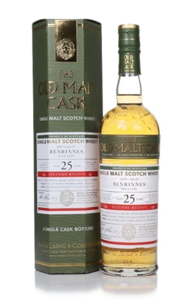 Benrinnes 25 Year Old 1997 (cask 19298) - Old Malt Cask (Hunter Laing) 700ml bottle - Scotch Whisky whisky