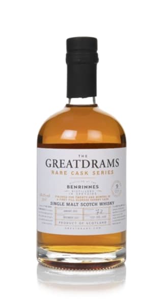 Benrinnes 9 Year Old 2012 (GreatDrams) 500ml bottle - Scotch Whisky whisky