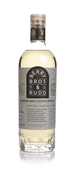 Berry Bros. & Rudd Peated Cask Matured - The Classic Range 700ml bottle - English Whisky whisky