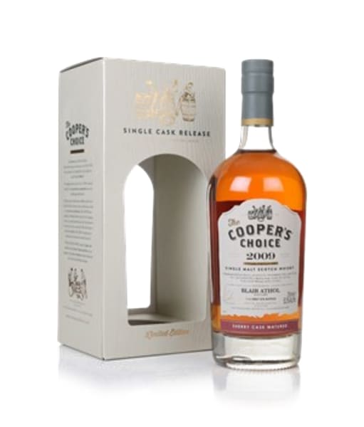 Blair Athol 11 Year Old  2009 (cask 307276) - The Cooper's Choice (The Vintage Malt Whisky Co.) 700ml bottle - Scotch Whisky whisky