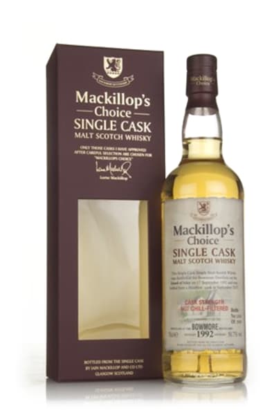 Bowmore 1992 (bottled 2017) - Mackillop's Choice 700ml bottle - Scotch Whisky whisky