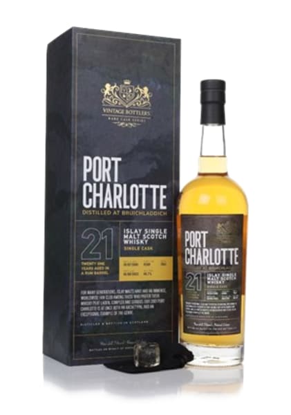 Port Charlotte 21 Year Old 2001 (Cask 260) (Vintage Bottlers) 700ml bottle - Scotch Whisky whisky