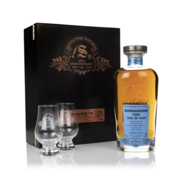Bunnahabhain 50 Year Old 1968 (cask 12397) - 30th Anniversary Gift Box (Signatory) 700ml bottle - Scotch Whisky whisky
