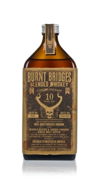 Burnt Bridges Blended Whiskey 700ml bottle - English Whisky whisky