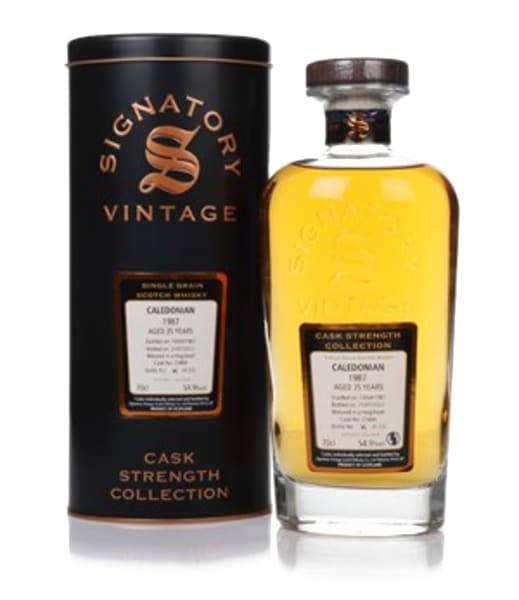 Caledonian 35 Year Old 1987 (cask 23484) - Cask Strength Collection (Signatory) 700ml bottle - Scotch Whisky whisky