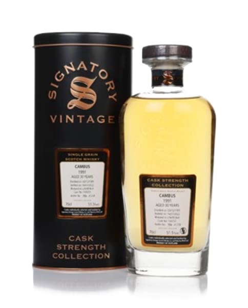 Cambus 30 Year Old 1991 (Cask 104233) - Cask Strength Collection (Signatory) 700ml bottle - Scotch Whisky whisky