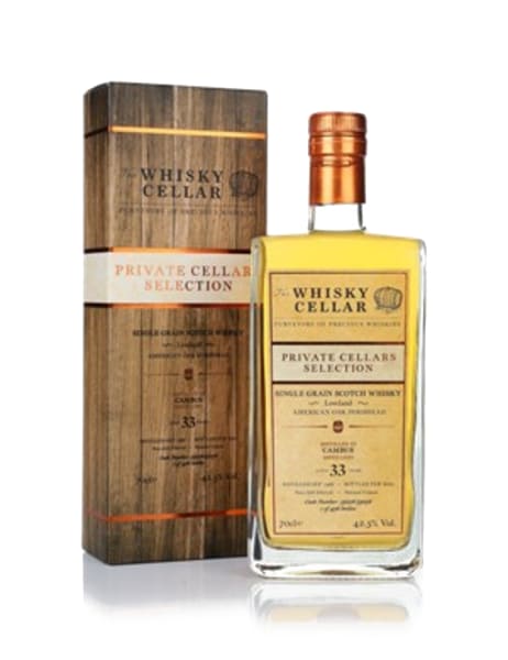 Cambus 33 Year Old 1988 (cask 59256 & 59258) - The Whisky Cellar 700ml bottle - Scotch Whisky whisky