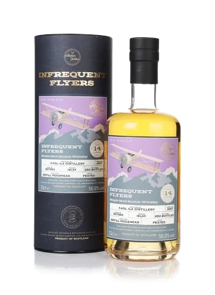 Caol Ila 14 Year Old  2007 (cask 307363) - Infrequent Flyers (Alistair Walker) 700ml bottle - Scotch Whisky whisky