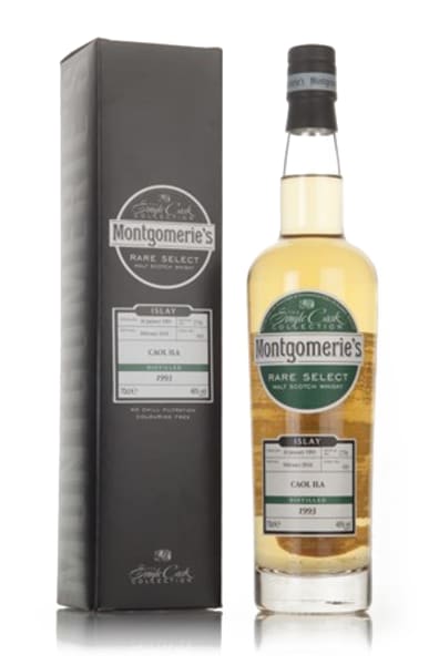 Caol Ila 23 Year Old 1993 (cask 631) -  Rare Select (Montgomerie's) 700ml bottle - Scotch Whisky whisky