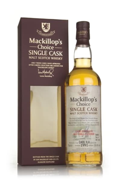 Caol Ila 26 Year Old 1991 (cask 4678) - Mackillop's Choice 700ml bottle - Scotch Whisky whisky