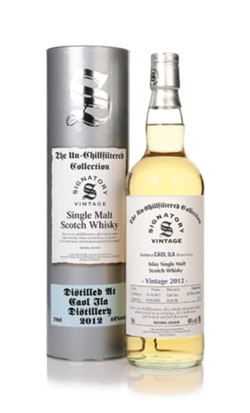 Caol Ila 9 Year Old 2012 (casks 327599 & 327600) Un-chilfiltered Collection (Signatory) 700ml bottle - Scotch Whisky whisky