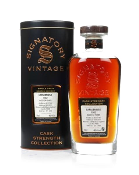 Carsebridge 34 Year Old 1982 ((Cask 74688)) - Collection (Signatory) - Cask Strength Collection (Signatory) 700ml bottle - Scotch Whisky whisky