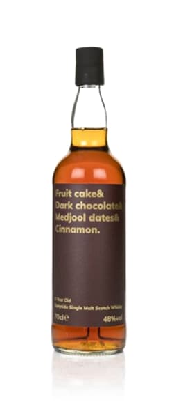 Fruit Cake & Dark Chocolate & Medjool Dates & Cinnamon 8 Year Old 700ml bottle - Scotch Whisky whisky