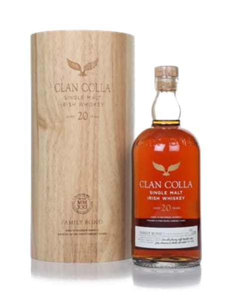 Clan Colla 20 Year Old 2001 - Pedro Ximénez Cask Finish 700ml bottle - Irish Whiskey whisky