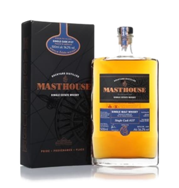 Masthouse Single Malt - Single (Cask 137) 500ml bottle - English Whisky whisky