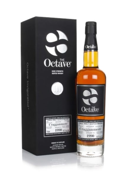 Cragganmore 30 Year Old 1990  (cask 4230549) - The Octave (Duncan Taylor) 700ml bottle - Scotch Whisky whisky