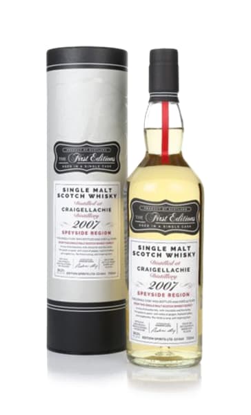 Craigellachie 14 Year Old 2007 (cask 19136) - The First Editions (Hunter Laing) 700ml bottle - Scotch Whisky whisky