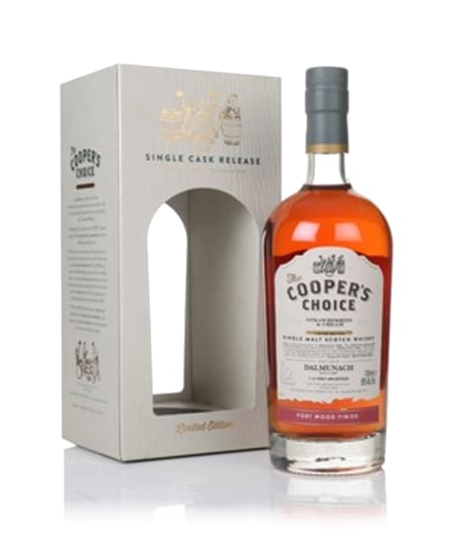 Dalmunach "Strawberries & Cream" (cask 9529) - The Cooper's Choice (The Vintage Malt Whisky Co.) 700ml bottle - Scotch Whisky whisky
