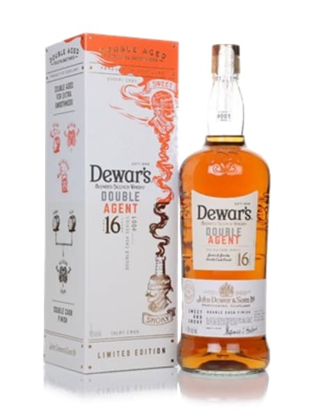 Dewar's 16 Year Old Double Agent - Sweet And Smoky 1000ml bottle - Scotch Whisky whisky