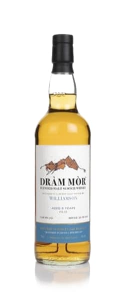 Williamson 6 Year Old (cask 316) – Dràm Mòr 700ml bottle - Scotch Whisky whisky