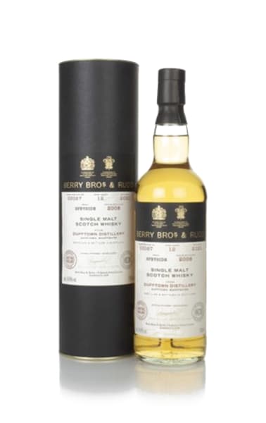 Dufftown 12 Year Old 2008 (cask 03087) - Berry Bros. & Rudd 700ml bottle - Scotch Whisky whisky