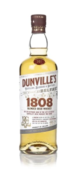 Dunville's 1808 Blended Irish Whiskey 700ml bottle - Irish Whiskey whisky