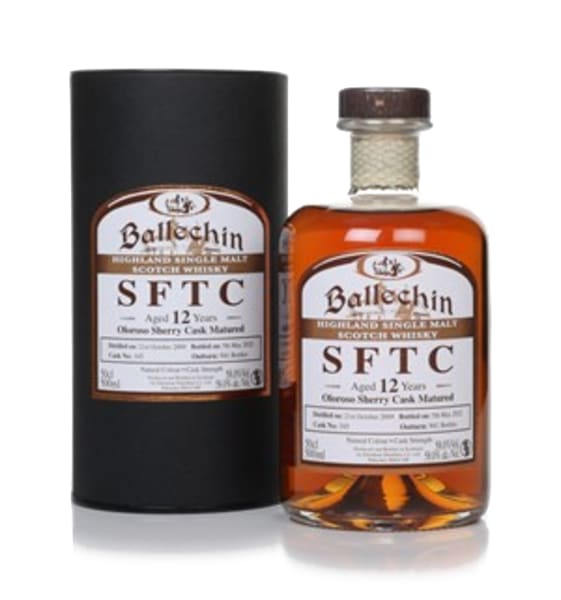 Ballechin 12 Year Old 2009 (Cask 345) - Straight From The Cask 500ml bottle - Scotch Whisky whisky
