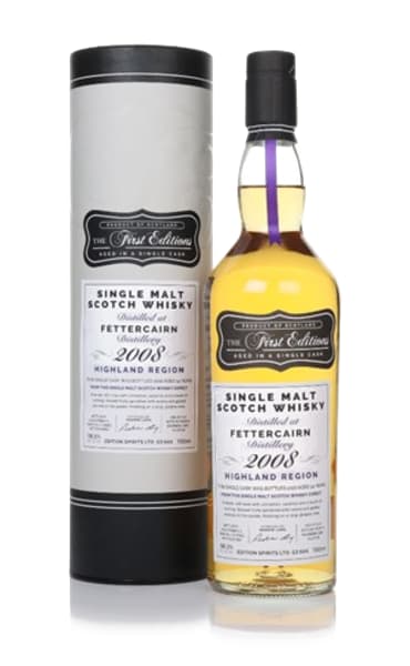 Fettercairn 14 Year Old 2008 ((Cask 19729)) - The (Hunter Laing) - The First Editions (Hunter Laing) 700ml bottle - Scotch Whisky whisky