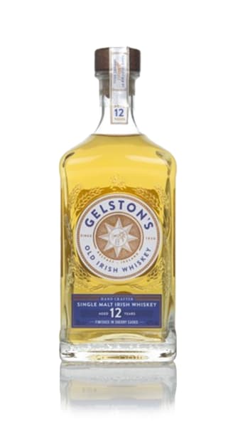Gelston's 12 Year Old Sherry Cask Finish 700ml bottle - Irish Whiskey whisky