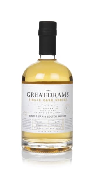 Girvan 14 Year Old 2007 (Bottled 2021) (GreatDrams) 500ml bottle - Scotch Whisky whisky