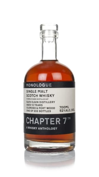 Glen Elgin 13 Year Old 2007 (cask 570885) - Monologue (Chapter 7) 700ml bottle - Scotch Whisky whisky