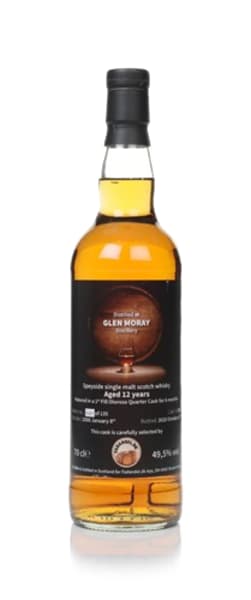 Glen Moray 12 Year Old 2008 (cask 28B) - Fadandel 700ml bottle - Scotch Whisky whisky
