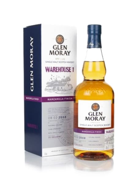 Glen Moray 2008 Manzanilla Finish - Warehouse 1 700ml bottle - Scotch Whisky whisky
