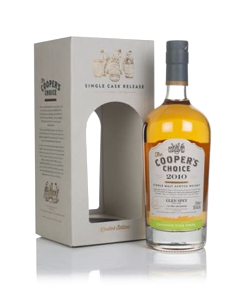 Glen Spey 11 Year Old 2010 (cask 803006) - The Cooper's Choice (The Vintage Malt Whisky Co.) 700ml bottle - Scotch Whisky whisky