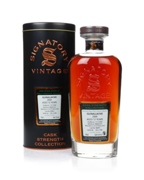 Glenallachie 12 Year Old 2009 (Cask 900855) - Cask Strength Collection (Signatory) 700ml bottle - Scotch Whisky whisky