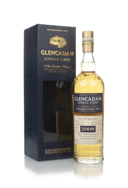 Glencadam 11 Year Old 2008 (cask 881) - First-Fill Bourbon Cask Matured 700ml bottle - Scotch Whisky whisky