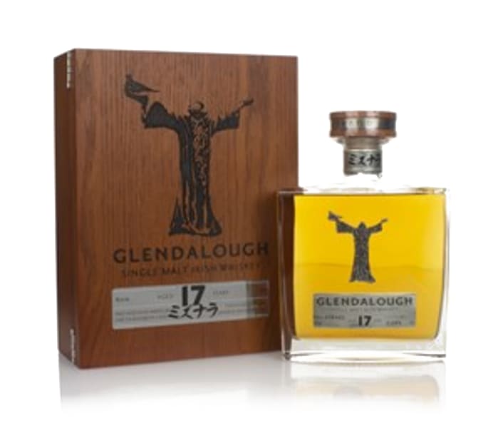 Glendalough 17 Year Old Irish Whiskey - Mizunara Oak Finish 700ml bottle - Irish Whiskey whisky