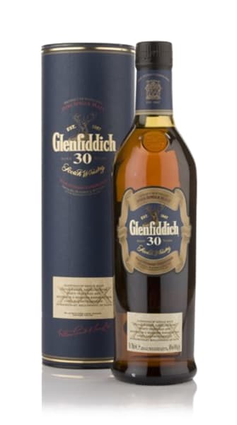 Glenfiddich 30 Year Old (Old Bottling) 700ml bottle - Scotch Whisky whisky